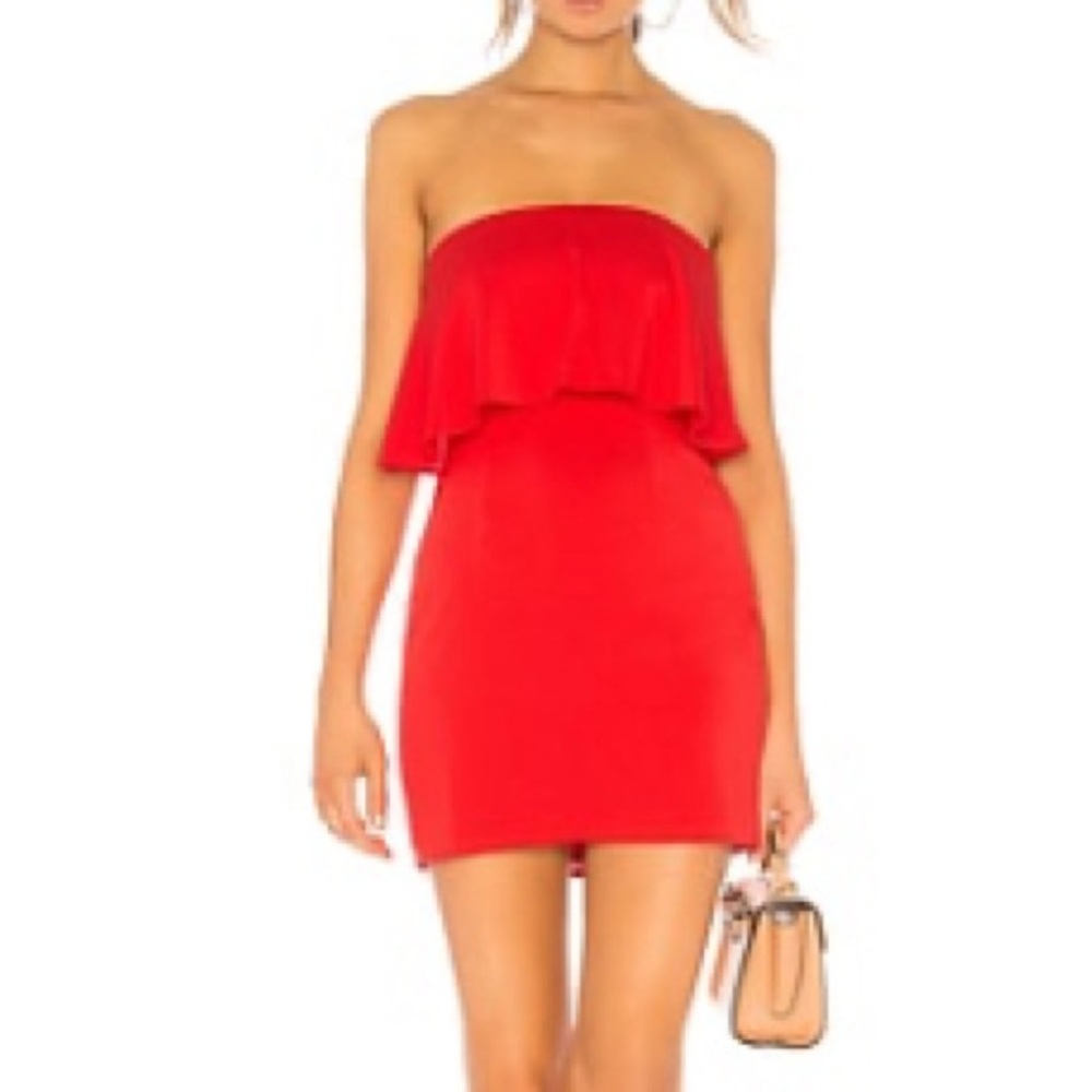 Lovers and friends Red Mini Dress